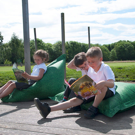 Nature Grass Print Floor Cushion - SENsory Toys4U