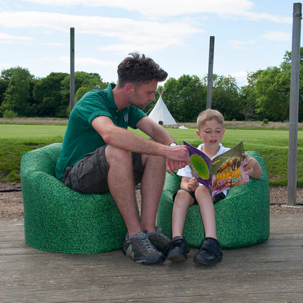Nature Grass Print Bean Bag - SENsory Toys4U