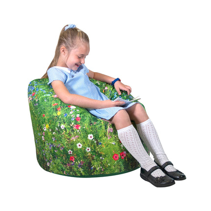 Nature Summer Meadow Print Bean Bag - SENsory Toys4U