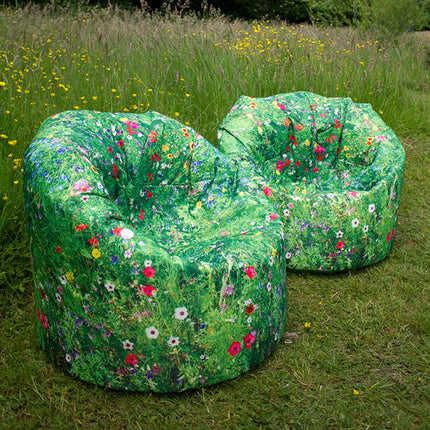 Nature Summer Meadow Print Bean Bag - SENsory Toys4U