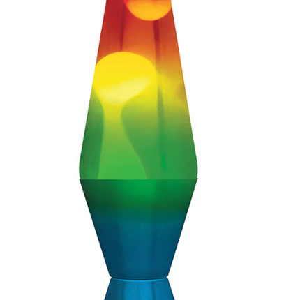 14.5" Rainbow LAVA Lamp - SENsory Toys4U