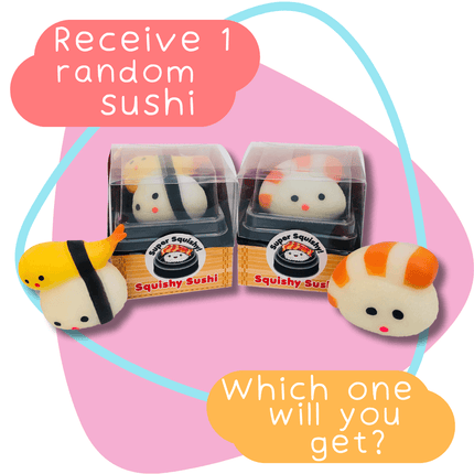Zorbitz Squishy Sushi