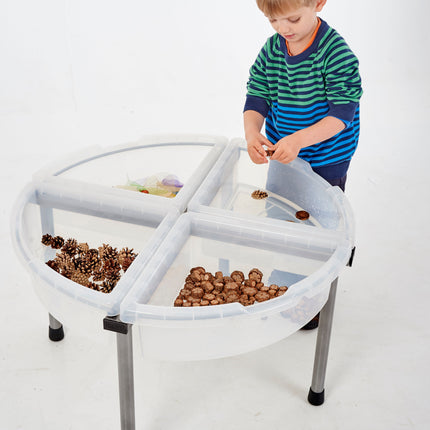 Exploration Circle Set - Clear Trays - SENsory Toys4U
