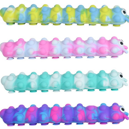 Tutti Frutti Push Popper Caterpillar - SENsory Toys4U