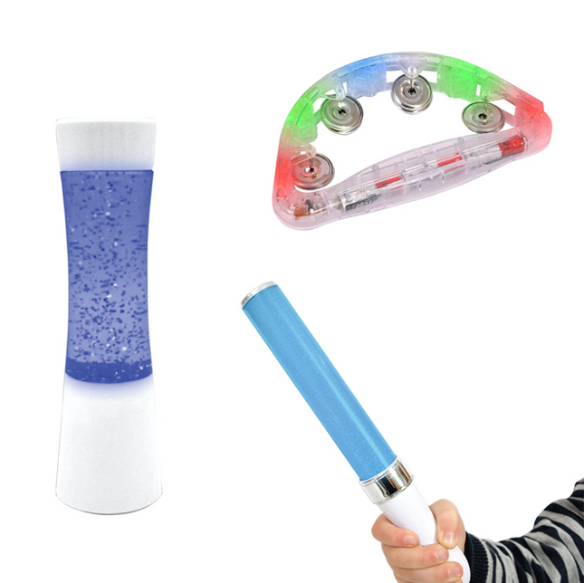 3 Piece Sensory Light Up Kit - SENsory Toys4U
