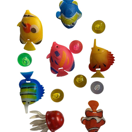 Pack of 6 Fish & 6 Balls for Bubble Tubes - SENsory Toys4U