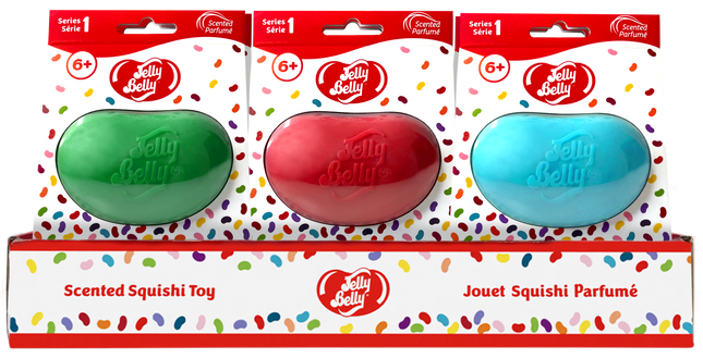 Jelly Belly Hero Bean Squishi Toy Scented - SENsory Toys4U