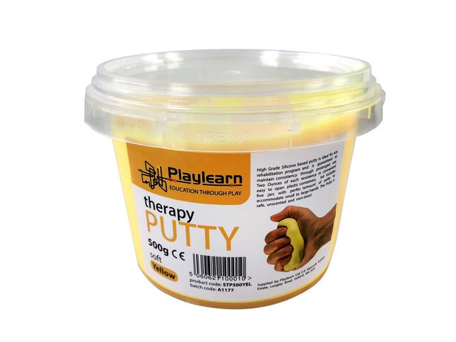 500g Therapy Putty : Yellow / Soft - SENsory Toys4U