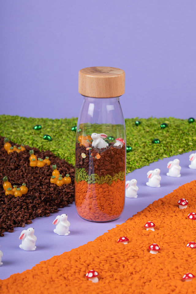 Petit Boum Sensory Sound Bottle - Rabbit - SENsory Toys4U