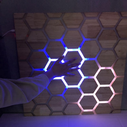 Touch Interactive Honeycomb Panel, Wall Mounted - SENsory Toys4U