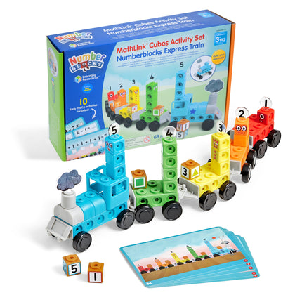 MathLink¬Æ Cubes Activity Set Numberblocks Express Train - SENsory Toys4U