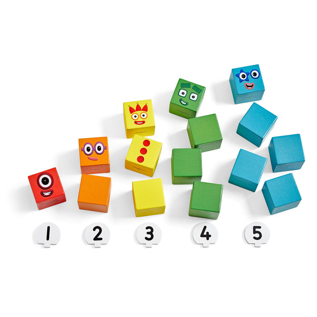 Numberblocks¬Æ One to Five Wooden Blocks - SENsory Toys4U