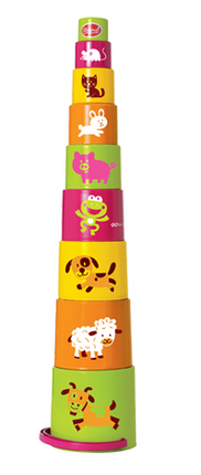 Animal Stacking Cups - SENsory Toys4U