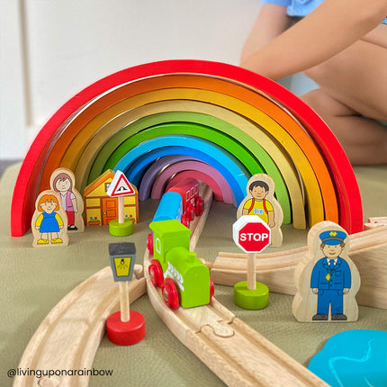 Figure of Eight Train Set - SENsory Toys4U