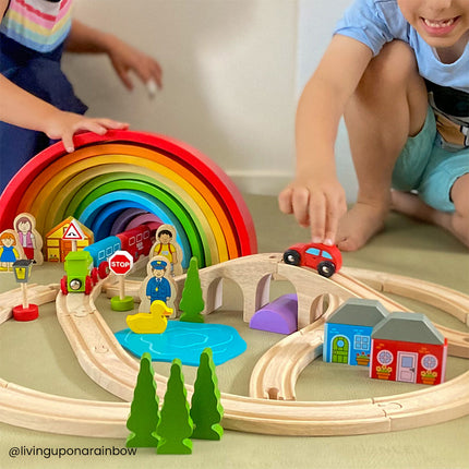 Figure of Eight Train Set - SENsory Toys4U