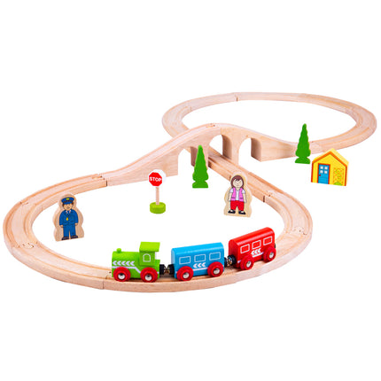 Figure of Eight Train Set - SENsory Toys4U