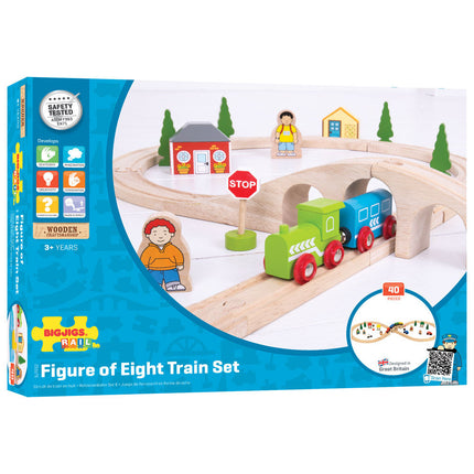 Figure of Eight Train Set - SENsory Toys4U