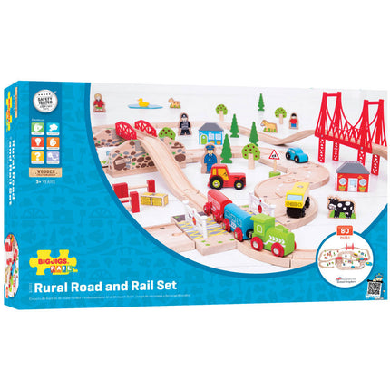 Rural Rail and Road Set - SENsory Toys4U