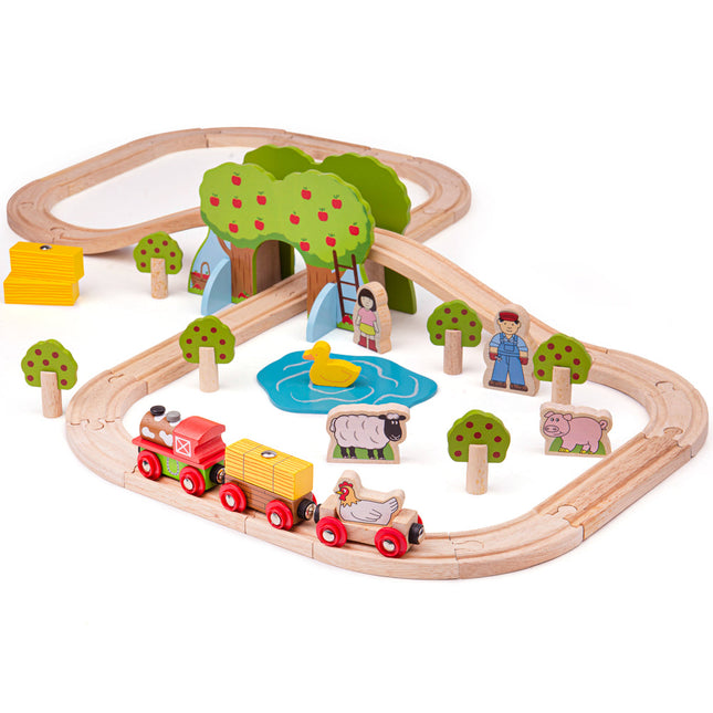 Farm Train Set - SENsory Toys4U