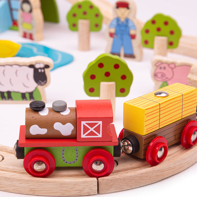 Farm Train Set - SENsory Toys4U