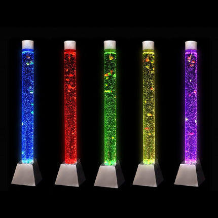 Bubble Tube Colour Changing LED Light Incl. Wall Bracket 183cm