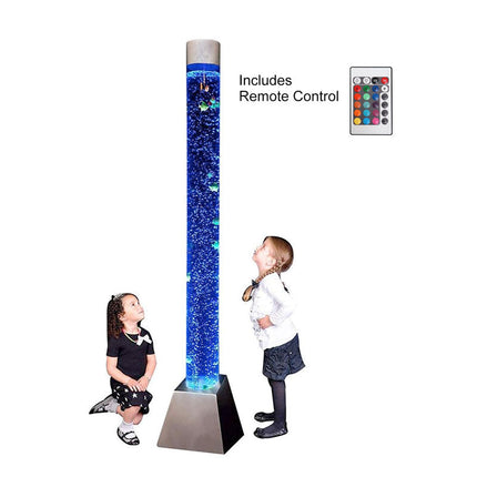 Bubble Tube Colour Changing LED Light Incl. Wall Bracket 183cm