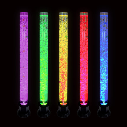 Bubble Tube Colour Changing LED Light Incl. Wall Bracket ‚Äì 183cm - SENsory Toys4U