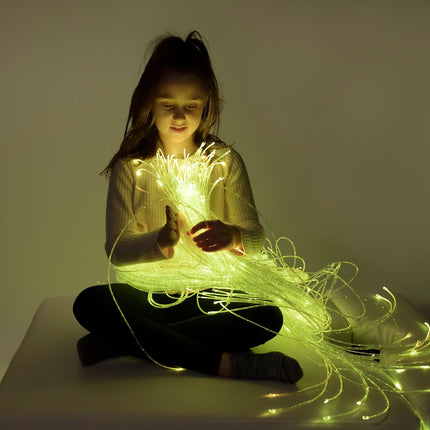 200 Fibre Optic Tails, 2m long - SENsory Toys4U