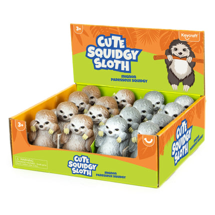 Cute Squidgy Sloth - SENsory Toys4U