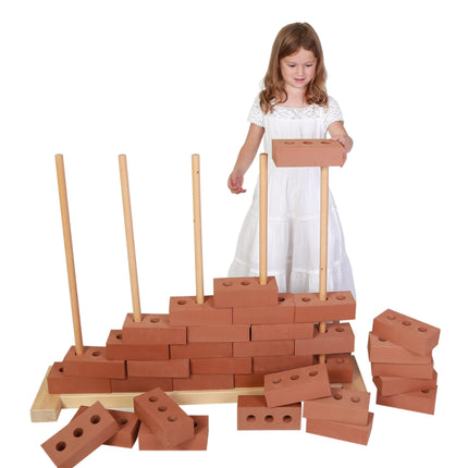 Wooden Foam Brick Stand - SENsory Toys4U