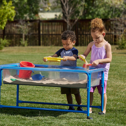Clear Water Tray - 58cm Blue Stand - SENsory Toys4U