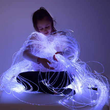 200 Fibre Optic Tails, 2m long - SENsory Toys4U