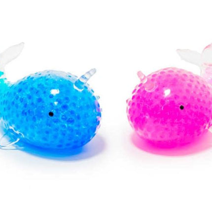 GIANT SQUEEZE BEADED NARWAL - SENsory Toys4U