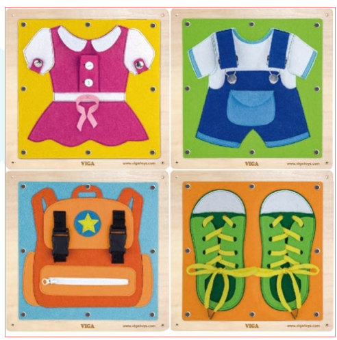 Dressing And Zippering - SENsory Toys4U