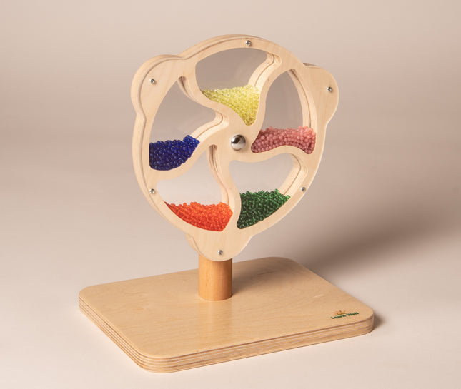 Wooden Rotating Bead Wheel - SENsory Toys4U