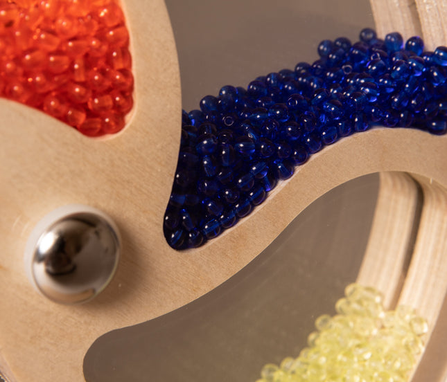 Wooden Rotating Bead Wheel - SENsory Toys4U