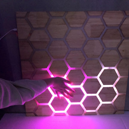 Touch Interactive Honeycomb Panel, Wall Mounted - SENsory Toys4U