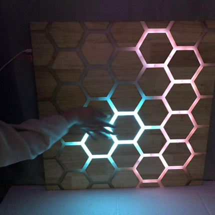 Touch Interactive Honeycomb Panel, Wall Mounted - SENsory Toys4U