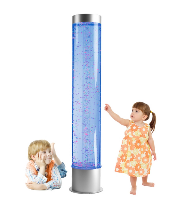 Extra Wide Bubble Tube ‚Äö√Ñ√∂‚àö√ë‚àö‚àÇ‚Äö√†√∂‚àö√´‚Äö√†√∂¬¨¬Æ with Floating Balls and Remote 1.5m Tall x 30cm Diameter - SENsory Toys4U