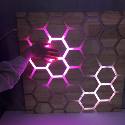 Touch Interactive Honeycomb Panel, Wall Mounted - SENsory Toys4U