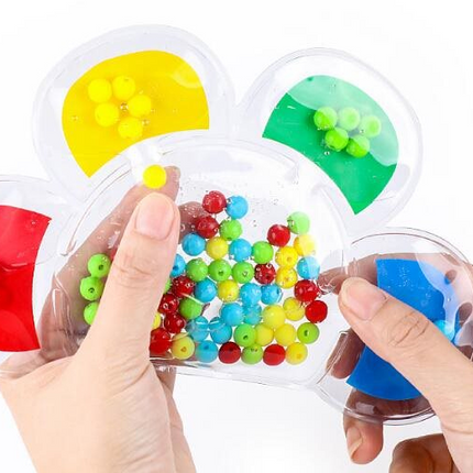FLOWER BEAD MATCHING FIDGET PUZZLE - SENsory Toys4U