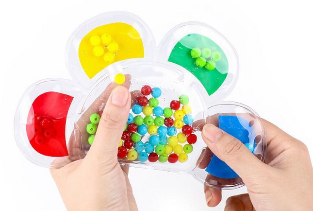 FLOWER BEAD MATCHING FIDGET PUZZLE - SENsory Toys4U