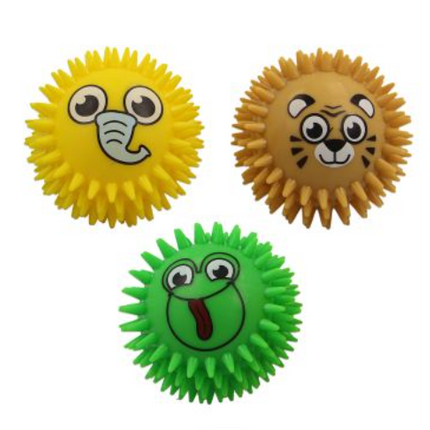 Flashing Spikey Animal Balls - SENsory Toys4U