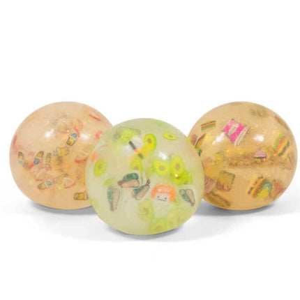 SCRUNCHEMS FAST FOOD DIDDY SQUISH BALLS - 3PK - SENsory Toys4U