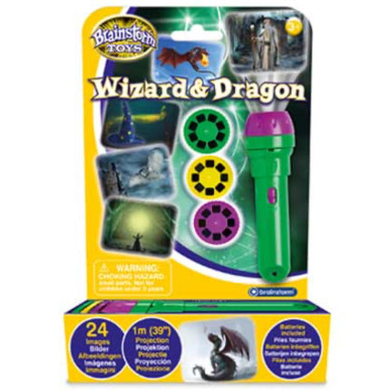 Wizard & Dragon Torch and Projector - SENsory Toys4U