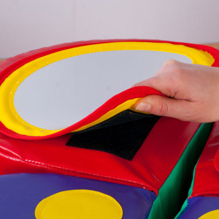 Caterpillar Mirror Bumps Soft Play Set - SENsory Toys4U