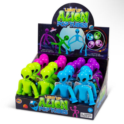 LIGHT UP ALIEN POP TUBES - SENsory Toys4U