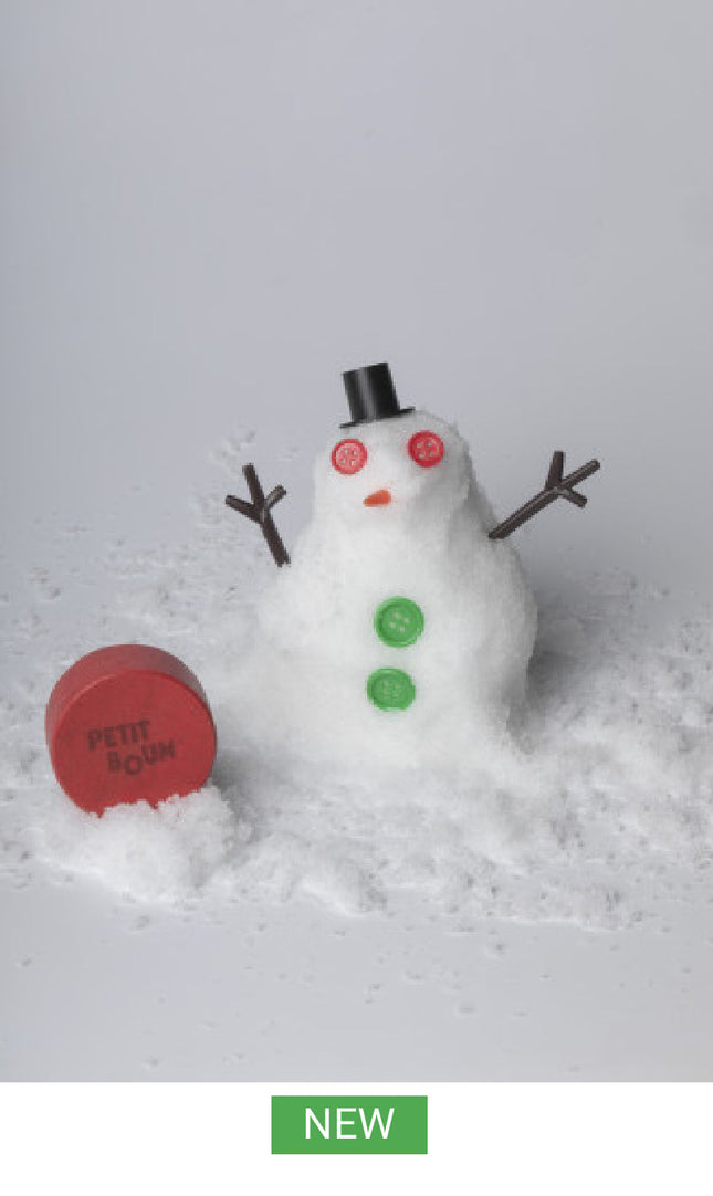 Petit Boum Sensory Toy Bottle (Christmas Snowman) - SENsory Toys4U