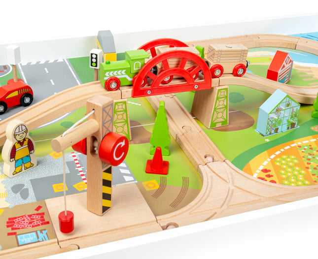 Train Set & Table - SENsory Toys4U