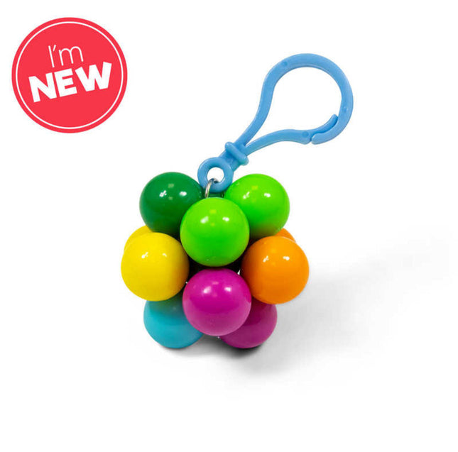 ATOMIC FIDGET BALL KEYRING - SENsory Toys4U
